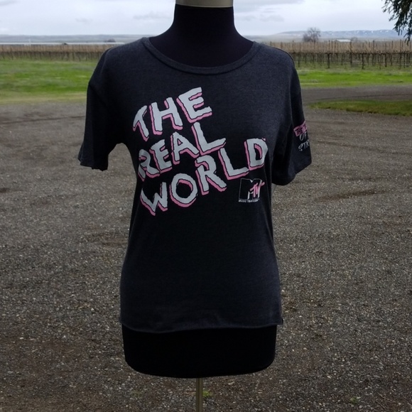 MTV Tops - ⭐️MTV Real World Graphic Tee sz s